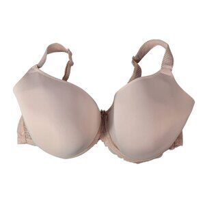 Panache Underwire Bra Pink 42FF Adj Seamless Light Lined Sculptresse Sasha 9506
